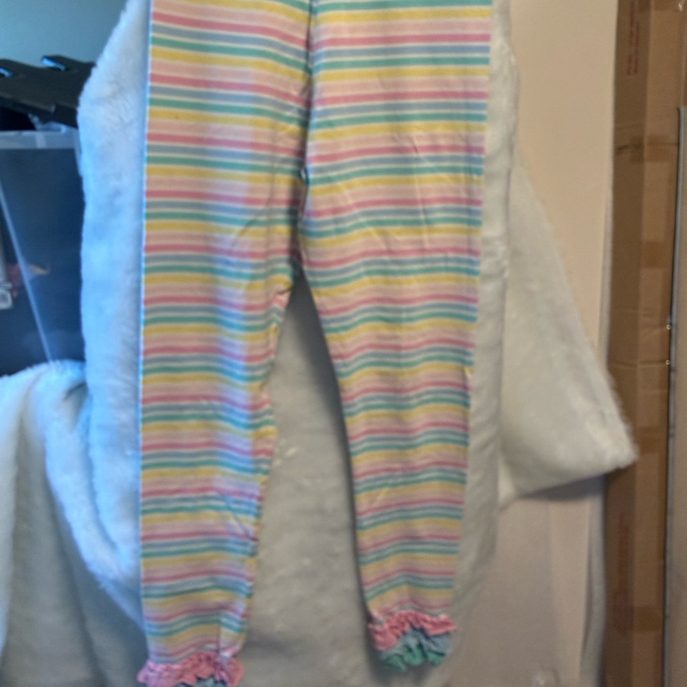 Matilda Jane Multicolor Striped ruffle cuffed Bottoms